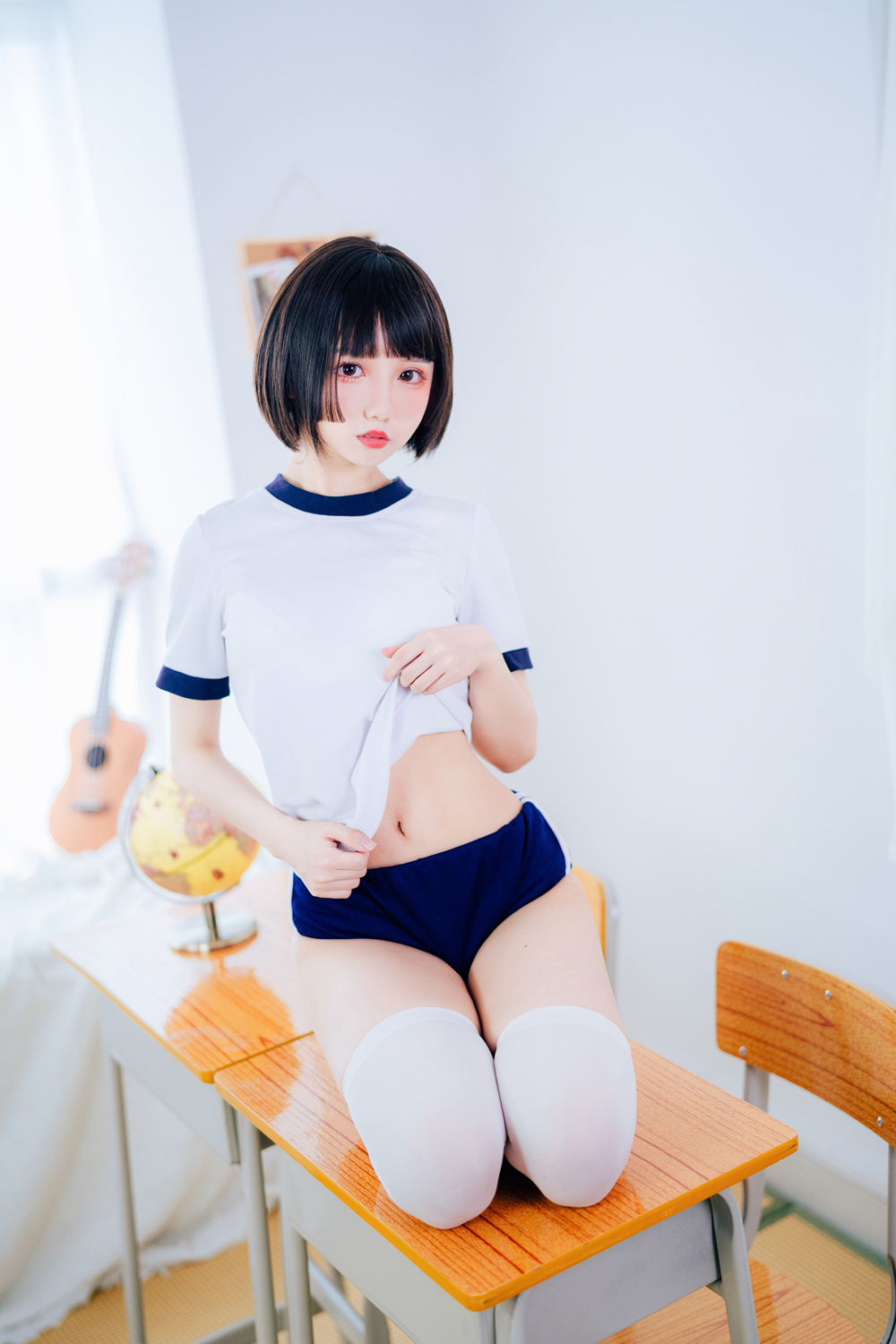 图片[1]-果咩酱w NO.008 体操服 [19P-271MB]-微密空间-全网最全抖音网红铁粉空间写真